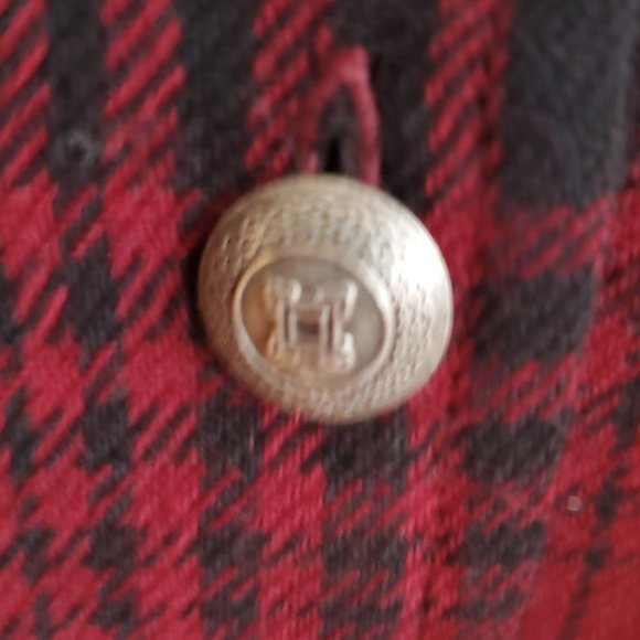 Vintage, wool, plaid western shacket - Picture 4 of 8